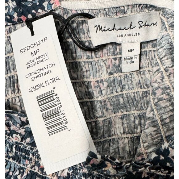 Michael Stars Los Angeles Floral Dress Floral Pattern Size MP - Picture 3 of 5